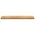 Pervaz 2 buc lemn masiv de maro deschis 100x30x2 cm GartenMobel Dekor
