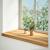 Pervaz 2 buc lemn masiv de maro deschis 90x40x2 cm GartenMobel Dekor