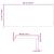 Pervaz 2 buc lemn masiv de maro deschis 90x40x2 cm GartenMobel Dekor