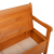 Bancă de exterior  din acacia 119x76x44 cm din lemn solid de pin GartenMobel Dekor