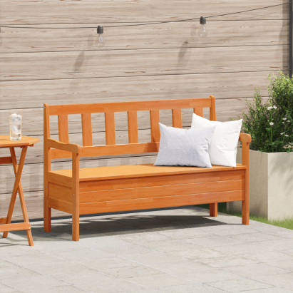 Bancă de exterior  din acacia 119x76x44 cm din lemn solid de pin GartenMobel Dekor