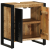 Cabinet pentru Baie 55x35x60 cm Lemn Masiv Aspru de Mango GartenMobel Dekor