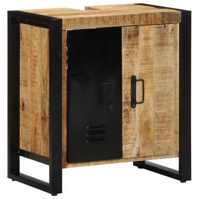 Cabinet pentru Baie 55x35x60 cm Lemn Masiv Aspru de Mango GartenMobel Dekor