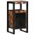 dulap de baie Multicolor 40x35x75 cm Lemn masiv recuperat GartenMobel Dekor