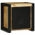 Cabinet de perete pentru baie 40x30x40 cm Lemn solid Mango brut GartenMobel Dekor