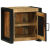 Cabinet de perete pentru baie 40x30x40 cm Lemn solid Mango brut GartenMobel Dekor