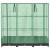 Strat înălțat cu husă de seră, aspect ratan, 120x40x123 cm GartenMobel Dekor