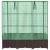 Strat înălțat cu husă de seră, aspect ratan, 120x40x138 cm GartenMobel Dekor