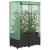 Strat înălțat cu husă de seră, aspect ratan, 80x40x138 cm GartenMobel Dekor
