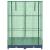 Strat înălțat cu husă de seră, aspect ratan, 80x40x123 cm GartenMobel Dekor
