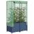 Strat înălțat cu husă de seră, aspect ratan, 80x40x138 cm GartenMobel Dekor