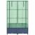Strat înălțat cu husă de seră, aspect ratan, 80x40x138 cm GartenMobel Dekor
