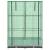 Strat înălțat cu husă de seră, aspect ratan, 80x40x123 cm GartenMobel Dekor