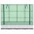 Strat înălțat cu husă de seră, aspect ratan, 160x40x138 cm GartenMobel Dekor