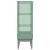 Strat înălțat cu husă de seră, aspect ratan, 80x40x140 cm GartenMobel Dekor