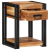 Noptiere 2 piese 40x35x50 cm Lemn solid de acacia GartenMobel Dekor