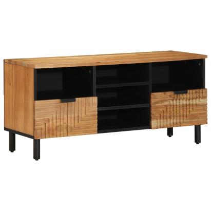 Cabinet TV  100x33,5x46 cm din lemn masiv de acacia GartenMobel Dekor
