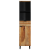 Cabinet de baie 38x33x160 cm Lemn masiv de acacia GartenMobel Dekor