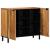 CumĂ acest Sideboard de 90x33x75 cm din Lemn Masiv de Acacia GartenMobel Dekor