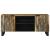 Cabinet TV 105x33.5x46 cm Lemn Masiv de Mango și Lemn Îngenunchiat GartenMobel Dekor