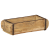 Tăvi 4 buc 30x15x9 cm Lemn Masiv Recuperat GartenMobel Dekor