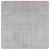 Covor shaggy  cu spate din latex gri 120x120 cm GartenMobel Dekor
