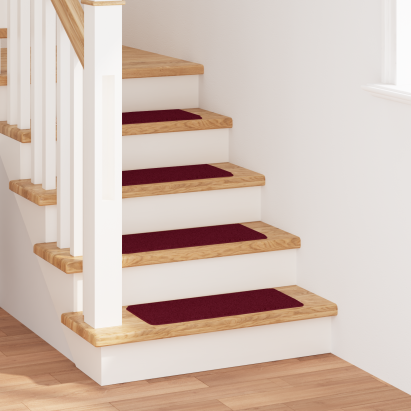 Covoare pentru trepte  cu spate din latex Bordeaux 25x60 cm GartenMobel Dekor