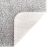 Covoraș de baie U-Form Gri 50x50 cm Poliester Antiderapant GartenMobel Dekor