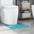 Covoraș de baie U-Form Turcoaz 50x50 cm Polipropilen Non-Alunecare GartenMobel Dekor