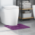 Covoraș de baie U-Form Violet 50x50 cm Poliester Antiderapant GartenMobel Dekor
