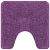 Covoraș de baie U-Form Violet 50x50 cm Poliester Antiderapant GartenMobel Dekor