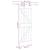 Ușă glisantă cu set de feronerie 70x210 cm, lemn masiv de pin GartenMobel Dekor
