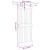 Ușă glisantă cu set de feronerie 85x210 cm, lemn masiv de pin GartenMobel Dekor