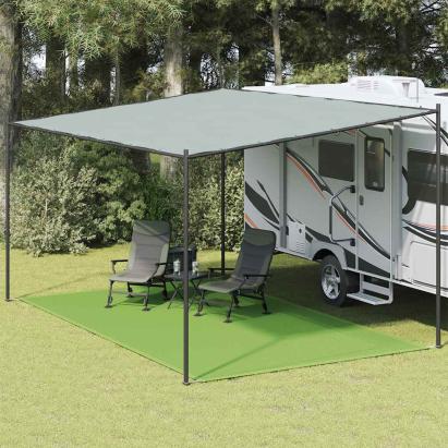 Covor pentru cort, verde deschis, 300x500 cm, HDPE GartenMobel Dekor