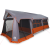 Cort Camping  cu Feronerie Gri și Portocalie pentru 10 Persoane, Impermeabil GartenMobel Dekor