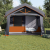 Cort Camping  cu Feronerie Gri și Portocalie pentru 10 Persoane, Impermeabil GartenMobel Dekor