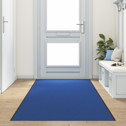 Preș de ușă spălabil Albastru 120x350 cm GartenMobel Dekor