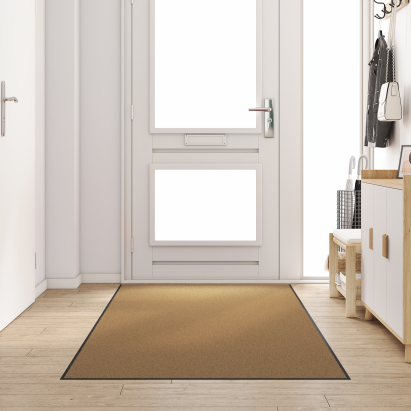 Preș de ușă Lavabil Crem 120x300 cm GartenMobel Dekor