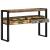 Mese Laterale Multicolore 120x33x75 cm Lemn Recuperat și Metal GartenMobel Dekor