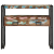 Mese laterale  Multicolor 90x33x75 cm Lemn masiv recuperat și metal GartenMobel Dekor