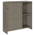 Dulap de depozitare  Gri 100x36x102 cm Ratan GartenMobel Dekor