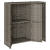Dulap de depozitare  Gri 100x36x102 cm Ratan GartenMobel Dekor