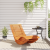 Șezlonguri oscilante 2 buc Lemn Acacia Solid GartenMobel Dekor