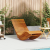 Șezlonguri oscilante 2 buc Lemn Acacia Solid GartenMobel Dekor