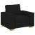 Canapea fotoliu negru 60 cm material textil GartenMobel Dekor