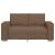 Canapea cu 2 locuri, maro, 120 cm, material textil GartenMobel Dekor