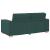 Canapea cu 2 locuri, verde închis, 140 cm, material textil GartenMobel Dekor