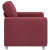Fotoliu  Roșu Vin 59 cm Material Textil GartenMobel Dekor