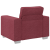 Fotoliu  Roșu Vin 59 cm Material Textil GartenMobel Dekor