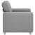 Scaun sofa  Gri nori 59 cm - Țesătură GartenMobel Dekor